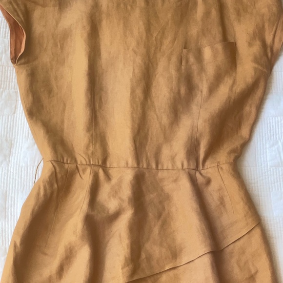 NWOT ST. GILLIAN VINTAGE 80’s 100% LINEN DRESS - Picture 5 of 15
